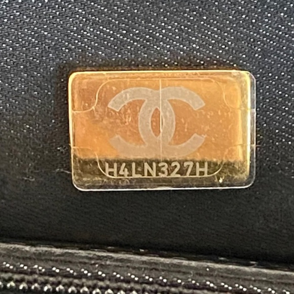 Authentic Chanel Medium Quilted Denim Mood Flap Bag - Picture 16 of 16